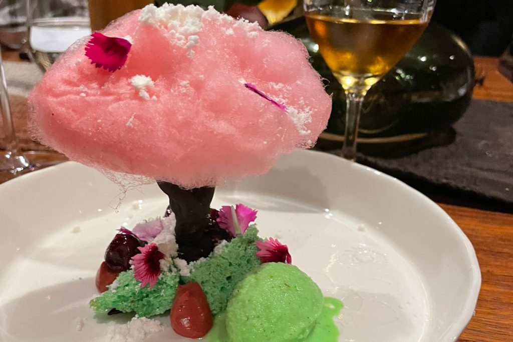 dessert art at Grootbos Private Nature Reserve