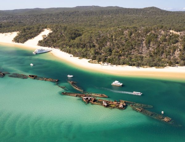 Moreton Island Tangalooma Wrecks - Queensland, Australia